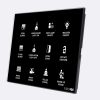Smart Programmable Intelligent wall touch panel for Guest Room Management System, Smart Hotel Control, Home Automation and Building Automation – RD.KTA.01 – Customizable Intelligent wall touch panel designed for wide range of Building Automation and Guest Room Management System tasks