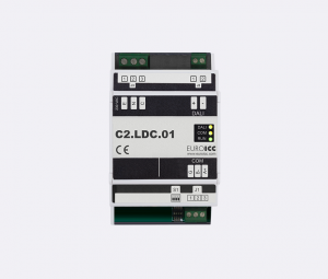 PLC Controller for Guest Room Management System, Smart Hotel Control and Home Automation - BACnet programmable functional controller BACnet PLC - DALI Master Gateway C2.LDC.01 is a programmable device designed for wide range of building automation and guest room management system tasks with a wide range of light control options. It converts BACnet or Modbus to DALI protocol.